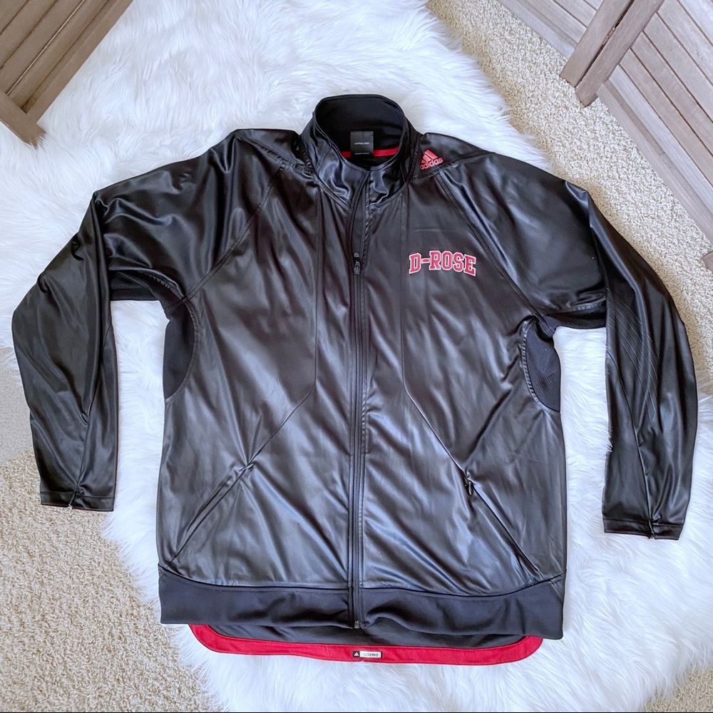 adidas Black and Red Men's Jacket